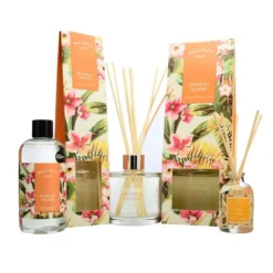 Wax Lyrical Tropical Island 250ml Reed Diffuser Refill 5 Wax Lyrical Tropical Island 250ml Reed Diffuser Refill -Elegant Home 1000071468 alt02