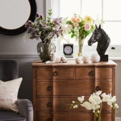 Dorma Silver Mirrored Tray -Elegant Home 1000091531 alt02