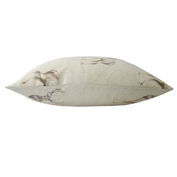 Dunelm Stag Print Cushion Cover 2 Dunelm Stag Print Cushion Cover - Image 2