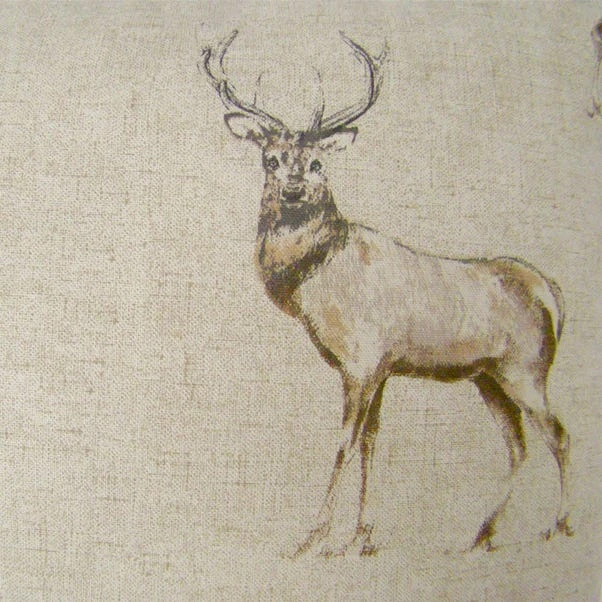 Dunelm Stag Print Cushion Cover 3 Dunelm Stag Print Cushion Cover - Image 3