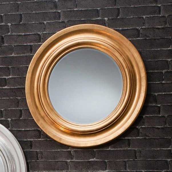 Cedar & Sage Easton Wall Mirror, Gold 84cm 3 Cedar & Sage Easton Wall Mirror, Gold 84cm - Image 3
