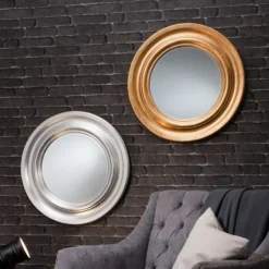 Cedar & Sage Easton Wall Mirror, Gold 84cm 7 Cedar & Sage Easton Wall Mirror, Gold 84cm -Elegant Home 1000094315 alt03