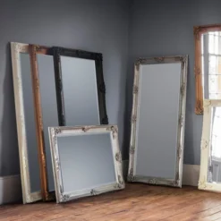 Cedar & Sage Warwick Leaner Mirror, Cream 165x80cm -Elegant Home 1000096958 alt03