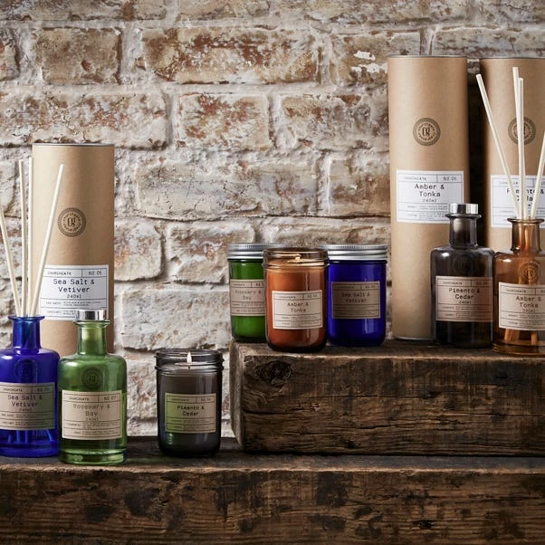 Churchgate Rosemary And Bay 240ml Reed Diffuser 2 Churchgate Rosemary And Bay 240ml Reed Diffuser - Image 2