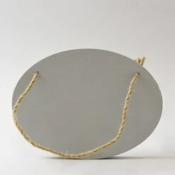 Dunelm Grey Happy Place Hanging Plaque -Elegant Home 1000107362 alt02