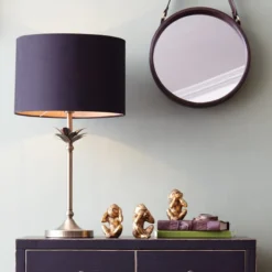 Dunelm Speak No Evil Resin Monkey Ornament -Elegant Home 1000107369 alt02