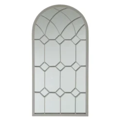 Dunelm Florence Grey Outdoor Mirror -Elegant Home 1000112568 alt03