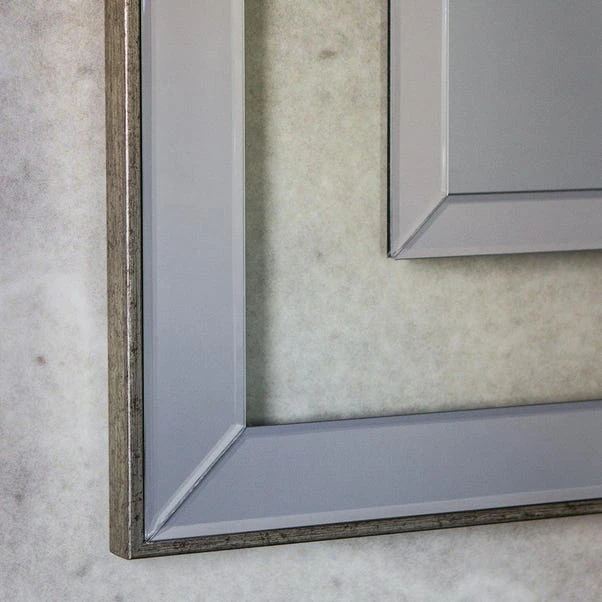 Cedar & Sage Clifton Rectangle Mirror Champagne 90x69cm 2 Cedar & Sage Clifton Rectangle Mirror Champagne 90x69cm - Image 2