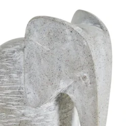 Dunelm Concrete Effect Resin Elephant 3 Dunelm Concrete Effect Resin Elephant -Elegant Home 1000138777 alt01
