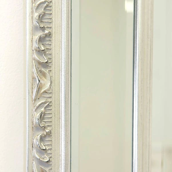 Milton Manor Anastasia Silver Leaner Mirror 2 Milton Manor Anastasia Silver Leaner Mirror - Image 2