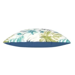 Dunelm Tropical Floral Blue Cushion Cover -Elegant Home 1000149618 alt02
