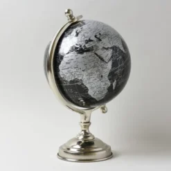 Decor Black And Silver Globe -Elegant Home 1000154464 alt02