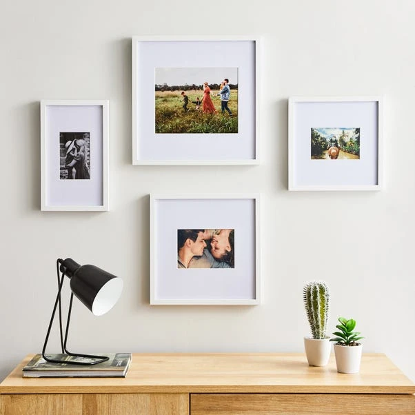 Dunelm White Oversized Mount Frame 7" X 5" (18cm X 12cm) 3 Dunelm White Oversized Mount Frame 7" X 5" (18cm X 12cm) - Image 3