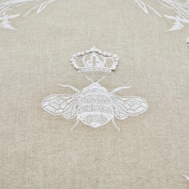 Dorma Embroidered Bee Cushion 3 Dorma Embroidered Bee Cushion - Image 3