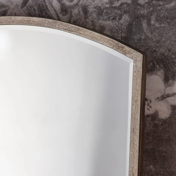 Cedar & Sage Bellingham Arch Mirror, Antique Silver 60x90cm 2 Cedar & Sage Bellingham Arch Mirror, Antique Silver 60x90cm - Image 2