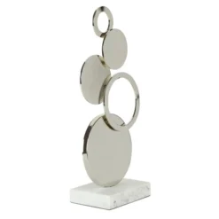 Dunelm Contemporary Circle Sculpture -Elegant Home 1000167570 alt01