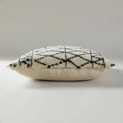 Dunelm Ekon Textured Natural Cushion -Elegant Home 1000182313 alt02