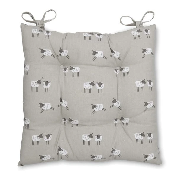 Dunelm Penny The Sheep Set Of 2 Seat Pads 2 Dunelm Penny The Sheep Set Of 2 Seat Pads - Image 2