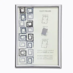 Dunelm Chrome Easy Frame 7" X 5" (18cm X 12cm)