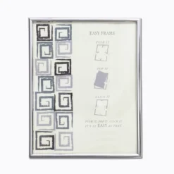 Dunelm Chrome Easy Photo Frame 20" X 16" (51cm X 40cm)