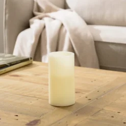 Dunelm LED Church Candle 8cm X 15cm