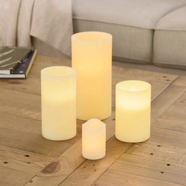 Dunelm LED Church Candle 8cm X 15cm 2 Dunelm LED Church Candle 8cm X 15cm - Image 2