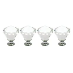 Dunelm Jazz Age Set Of 4 Drawer Knobs