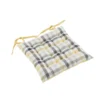Dunelm Square Ochre Seat Pad