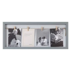 Dunelm Essentials Grey Peg Frame