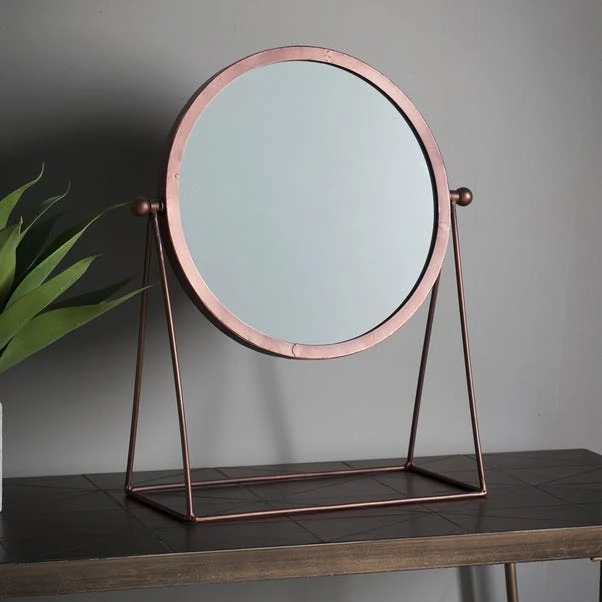 Cedar & Sage Sturbridge Round Wall Mirror, 36cm 1 Cedar & Sage Sturbridge Round Wall Mirror, 36cm