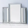 Julian Bowen Soprano Folding Dressing Table Mirror, 65x50cm