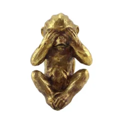 Dunelm See No Evil Resin Monkey Ornament