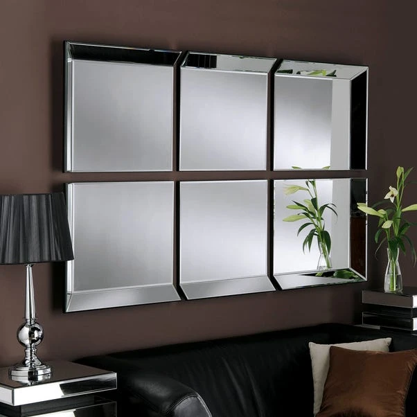 Yearn Mirrors Yearn Byblos 6 Panel Wall Mirror 107x168cm 1 Yearn Mirrors Yearn Byblos 6 Panel Wall Mirror 107x168cm