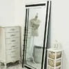 Milton Manor Westbury Black Leaner Mirror