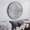 Dunelm Round Wall Mirror, 65cm
