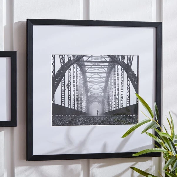 Dunelm Black Oversized Mount Frame 10" X 8" (25cm X 20cm) 1 Dunelm Black Oversized Mount Frame 10" X 8" (25cm X 20cm)