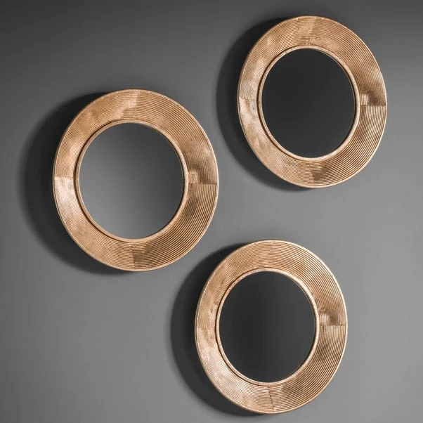 Cedar & Sage Vienna Round Mirror Trio 51cm 1 Cedar & Sage Vienna Round Mirror Trio 51cm