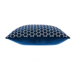 Dunelm Cut Velvet Polka Dot Navy Cushion 9 Dunelm Cut Velvet Polka Dot Navy Cushion -Elegant Home 30663254 alt04