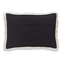 Dunelm Santiago Woven Charcoal Cushion 8 Dunelm Santiago Woven Charcoal Cushion -Elegant Home 30663429 alt03
