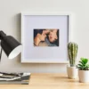 Dunelm White Oversized Mount Frame 7" X 5" (18cm X 12cm)
