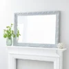 Dunelm Decorative Wall Mirror, Grey 102x72cm