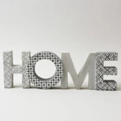Dunelm Geo Home Word Ornament