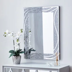 Dunelm Mirage Wall Mirror 80x60cm