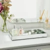 Dunelm Silver Mirror Tray