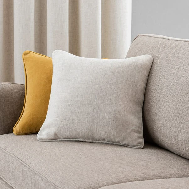 Dunelm Sydney Ecru Cushion 2 Dunelm Sydney Ecru Cushion - Image 2