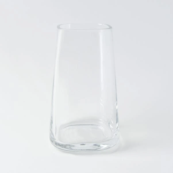 Dunelm Small Tapered Glass Vase 1 Dunelm Small Tapered Glass Vase