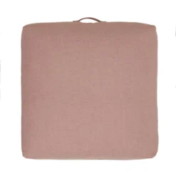 Dunelm Chenille Blush Slub Floor Cushion