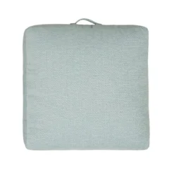 Chenille Duck Egg Slub Floor Cushion