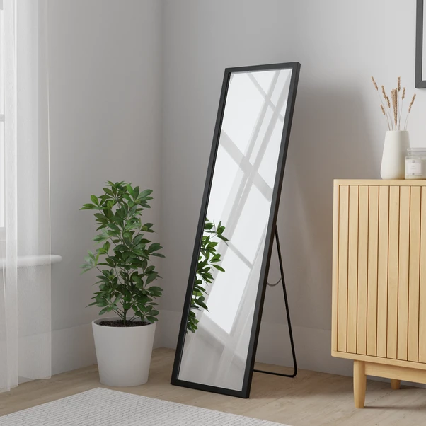 Gallery Brand Essentials Free Standing Mirror, 123x32cm 1 Gallery Brand Essentials Free Standing Mirror, 123x32cm
