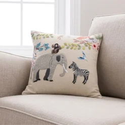 Dunelm Serengeti Animals Cushion